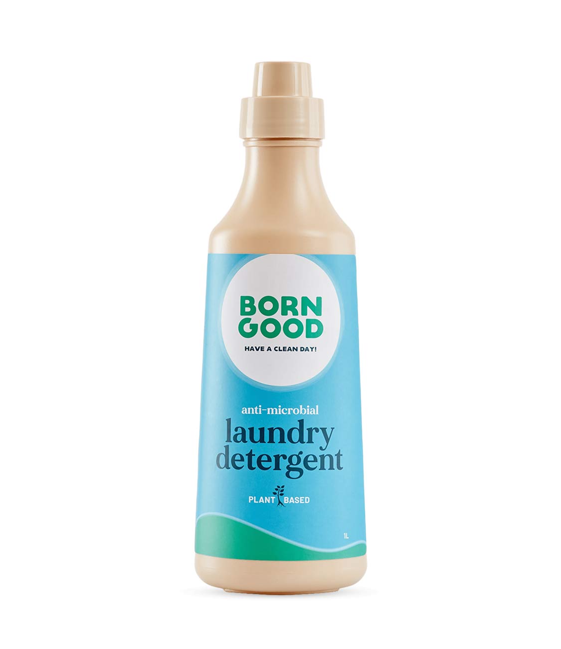 Born Good Plant-based Anti Microbial Laundry Detergent - 1 L Bottle