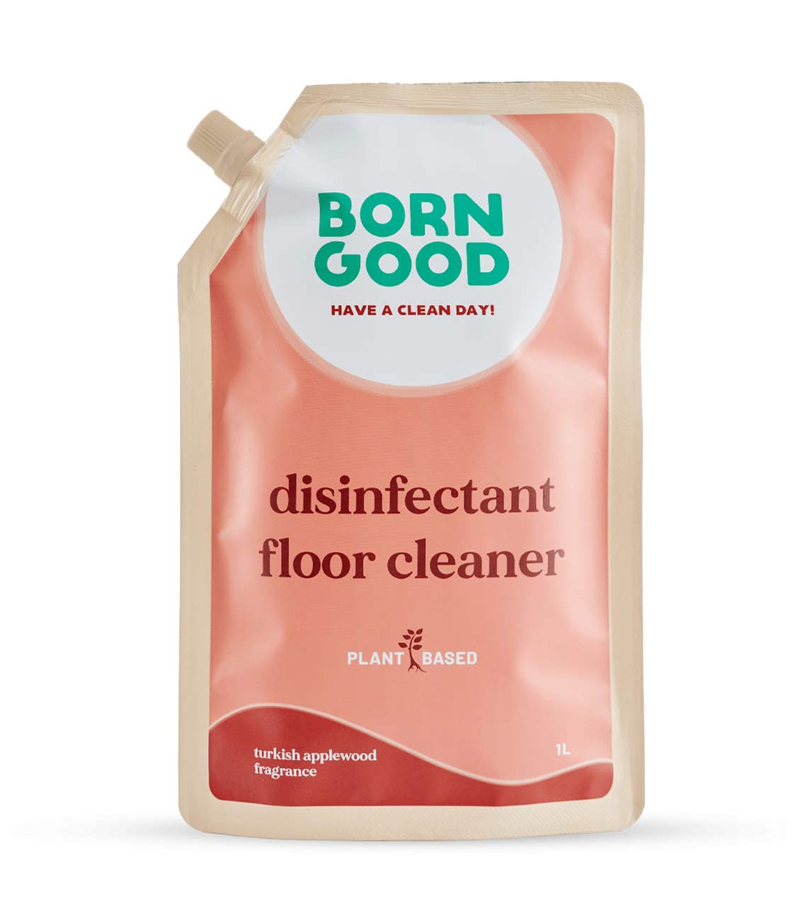 Born Good Plant-based Disinfectant Floor Cleaner - 1 L Refill