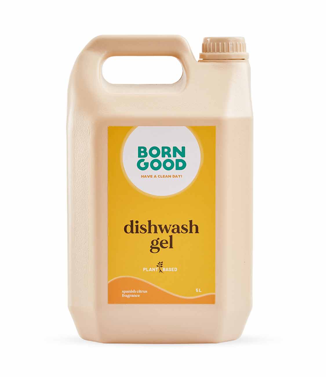 Born Good Plant-based Dishwash Gel - 5 L Can