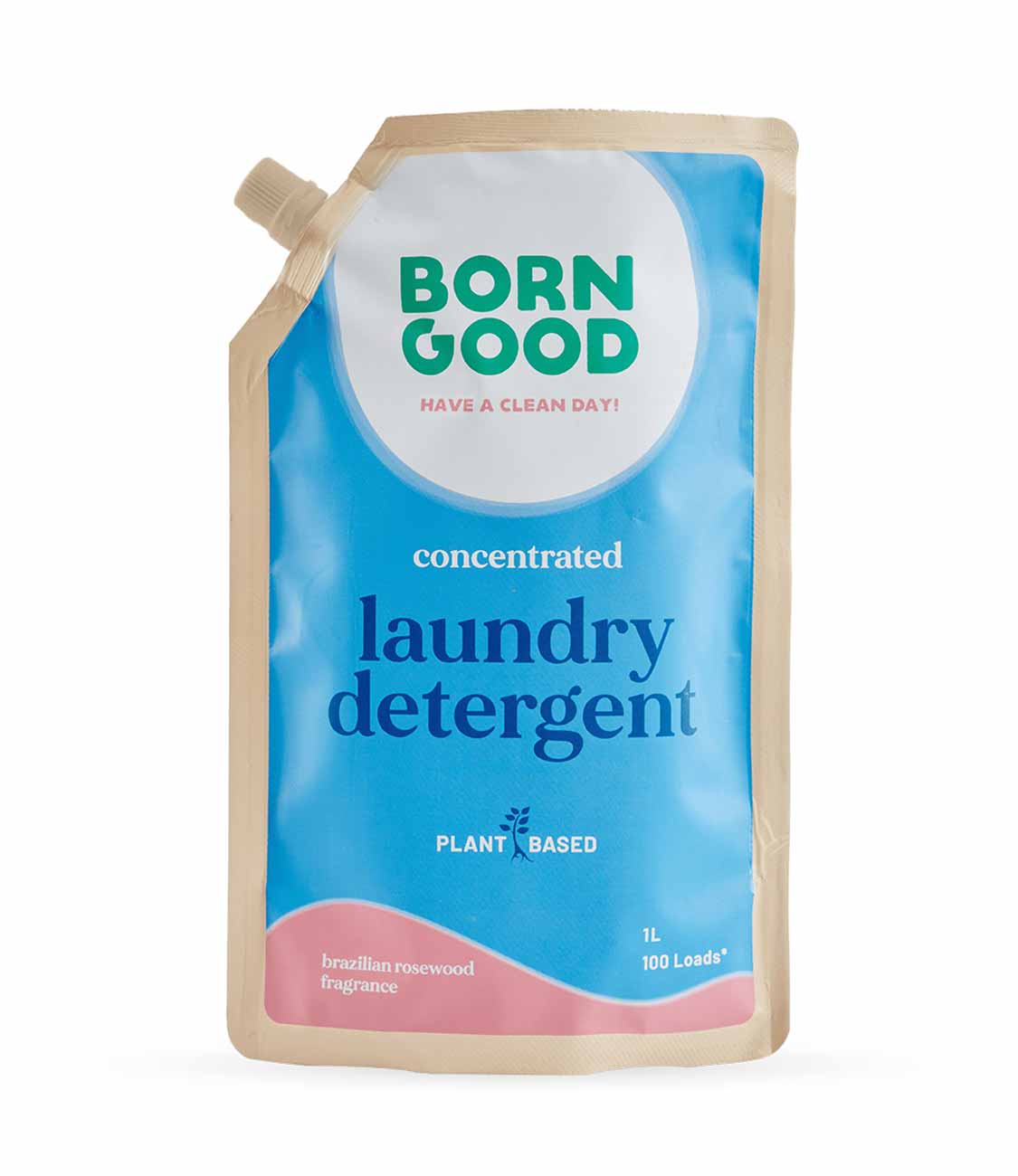 Born Good Plant-based Concentrated Laundry Detergent - 1 L Refill