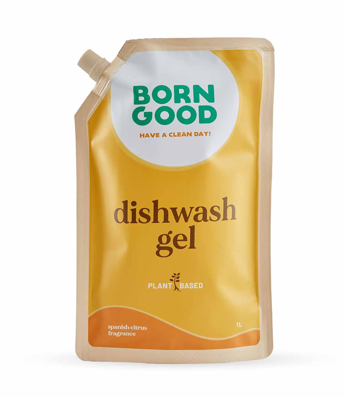 Born Good Plant-based Dishwash Gel - 1 L Refill