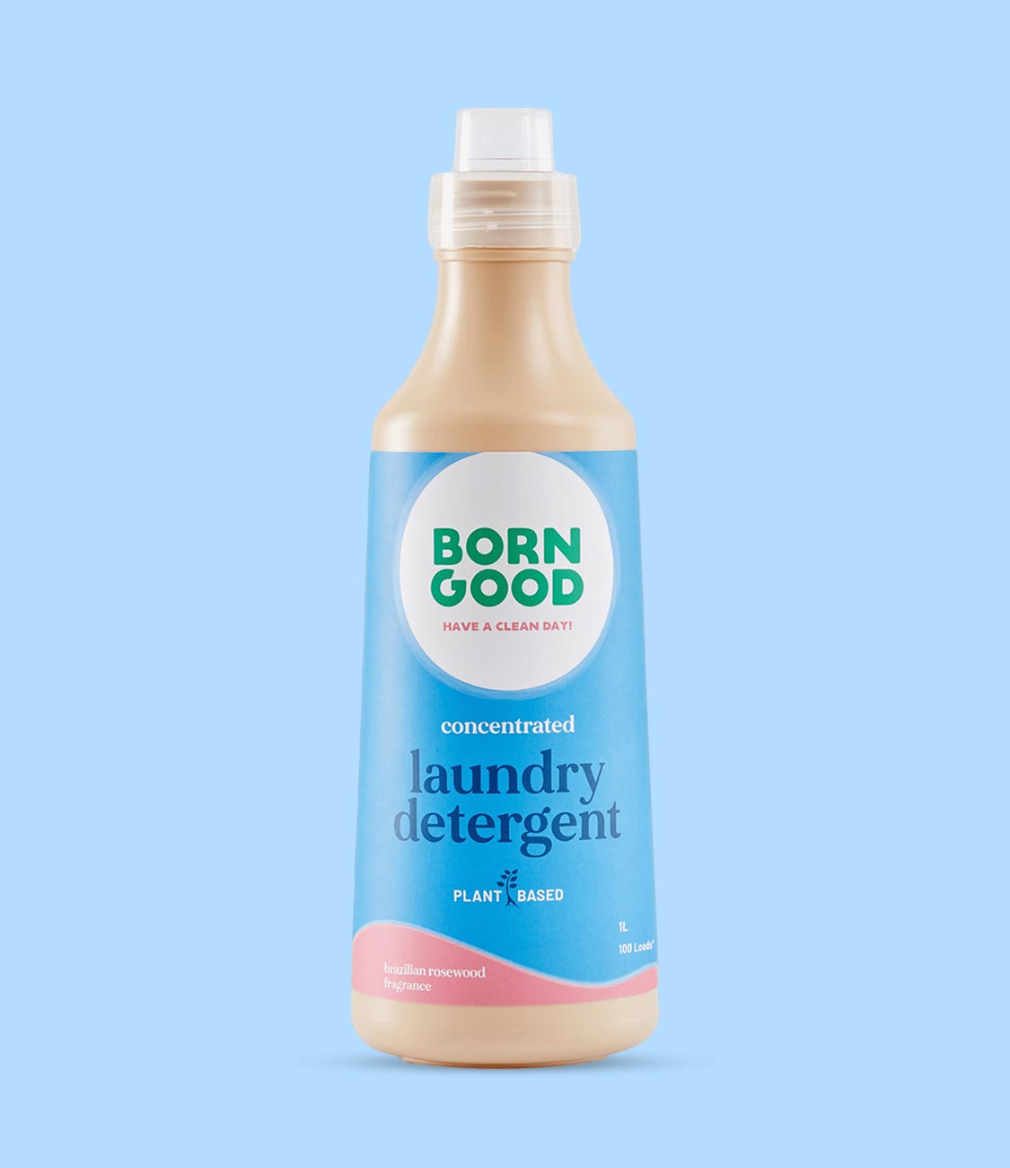 Born Good Plant-based Concentrated Laundry Detergent - 1 L Bottle