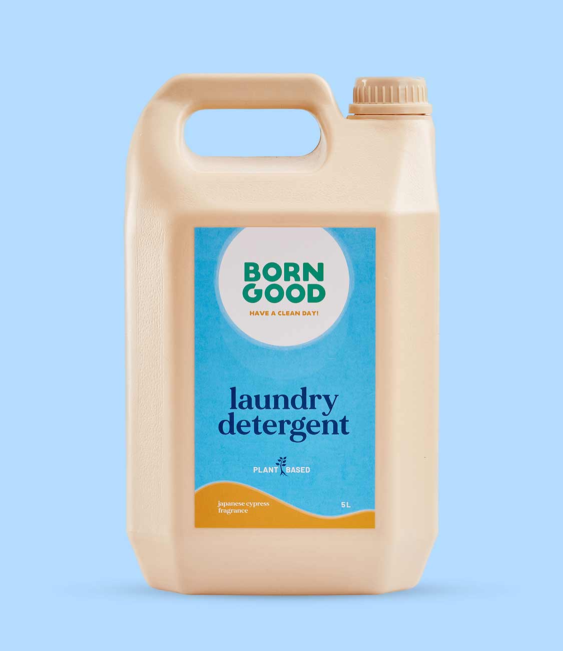 Born Good Plant-based Fragrance Laundry Detergent (Japanese Cypress) - 5 L Can