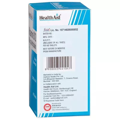 HealthAid Vitamin B12 1000Mcg Mega Strength Tablets (60tab)