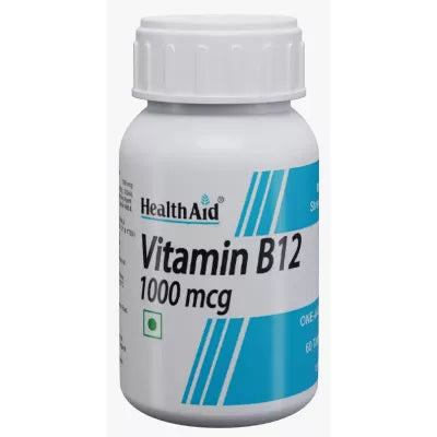 HealthAid Vitamin B12 1000Mcg Mega Strength Tablets (60tab)