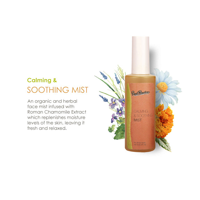 Paul Penders Calming & Soothing Face Mist For Skin Moisture Replenishment 100ml