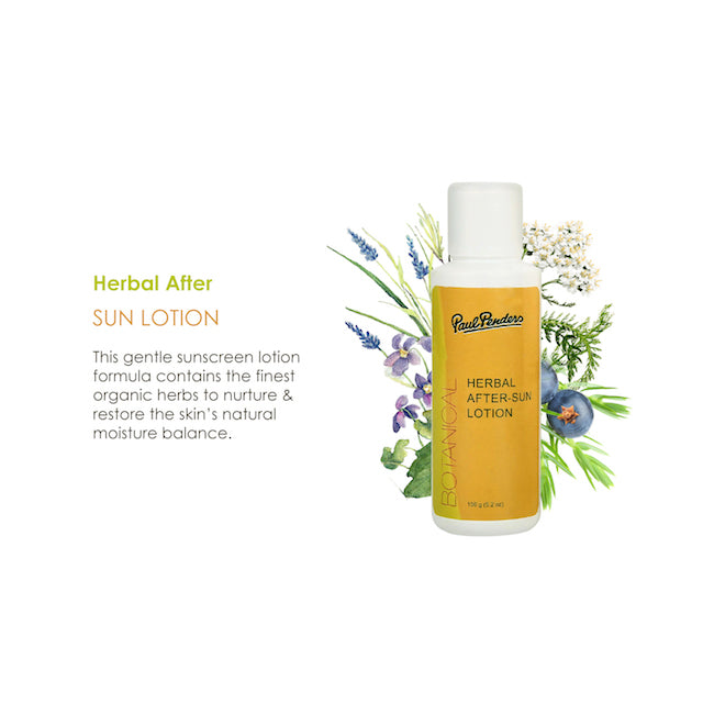 Paul Penders Herbal After-Sun Lotion Sun Screen | For Skin Repair After Prolonged Sun Exposure 150ml