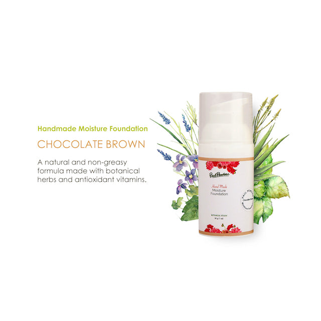 Paul Penders Hand Made Moisture Cream Foundation For A Natural Cover - Chocolate Brown 30g