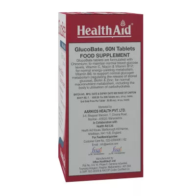HealthAid Gluco Bate (60tab)
