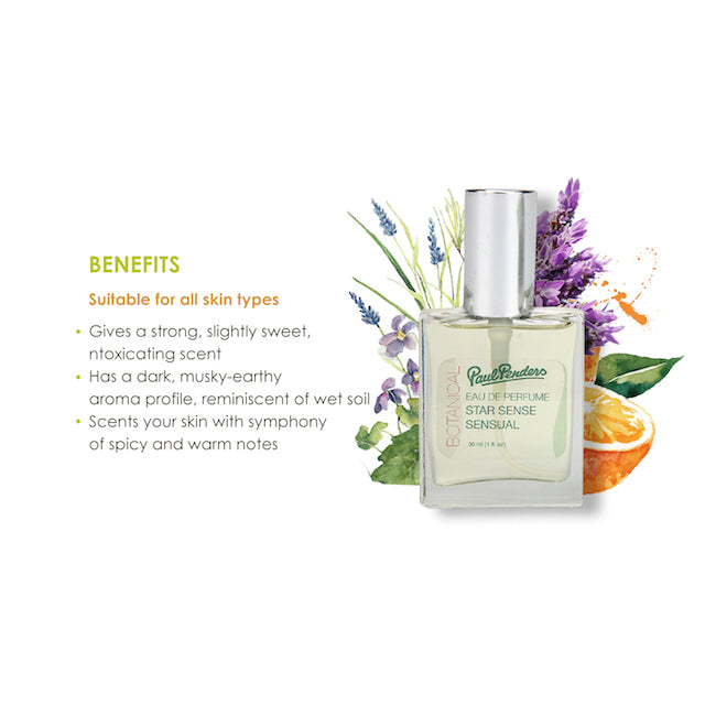 Paul Penders Eau De Perfume Star Sense (Sensual Smooth Exquisite) | Scented Symphony of Spicy & Warm Notes 30ml