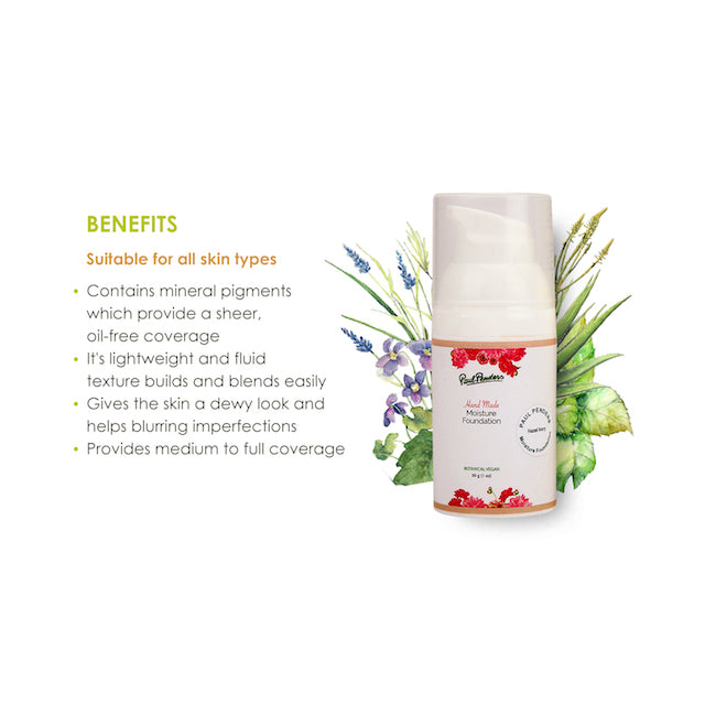 Paul Penders Hand Made Moisture Cream Foundation For A Natural Cover - Hazel Ivory 30g