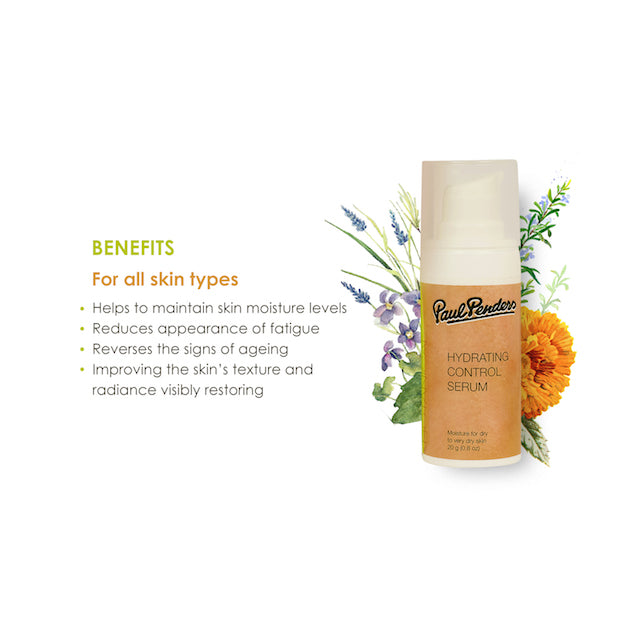 Paul Penders Hydrating Control Facial Serum | Face Serum for Skin Hydration 20g