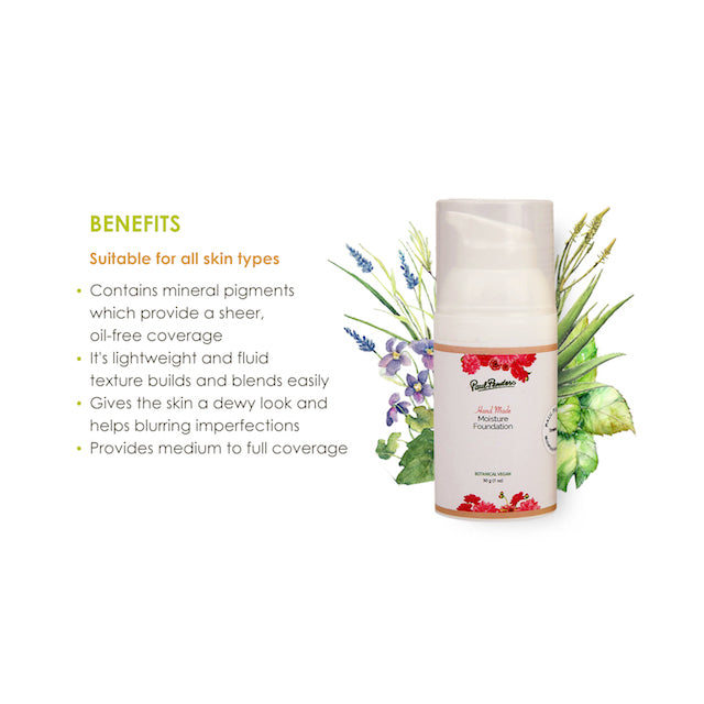Paul Penders Hand Made Moisture Cream Foundation For A Natural Cover - Timeless Tan 30g