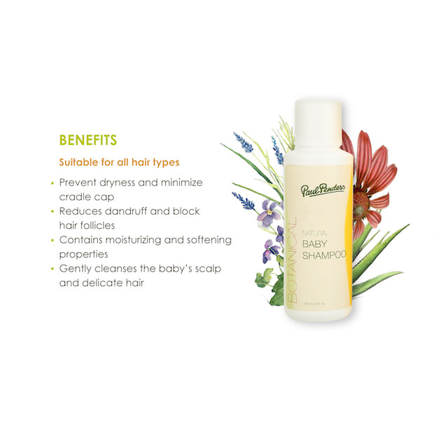 Paul Penders Natural Baby No Tears Shampoo 150ml