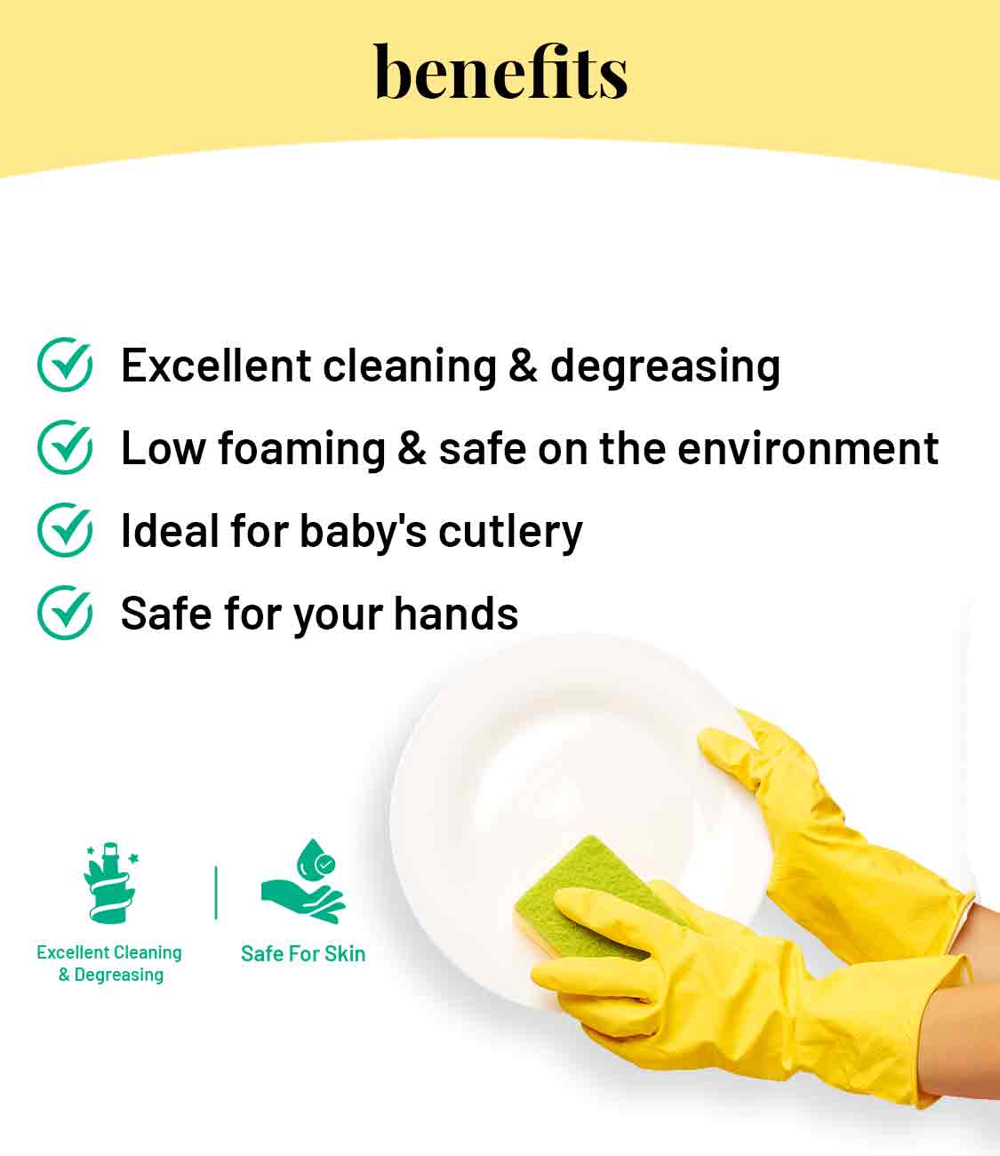 Born Good Plant-based Dishwash Gel - 1 L Refill