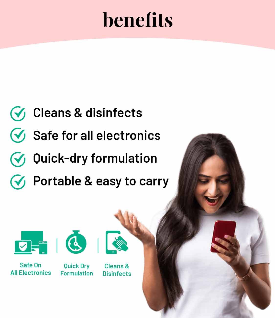 Born Good Plant-based Gadget Cleaner & Disinfectant Kit