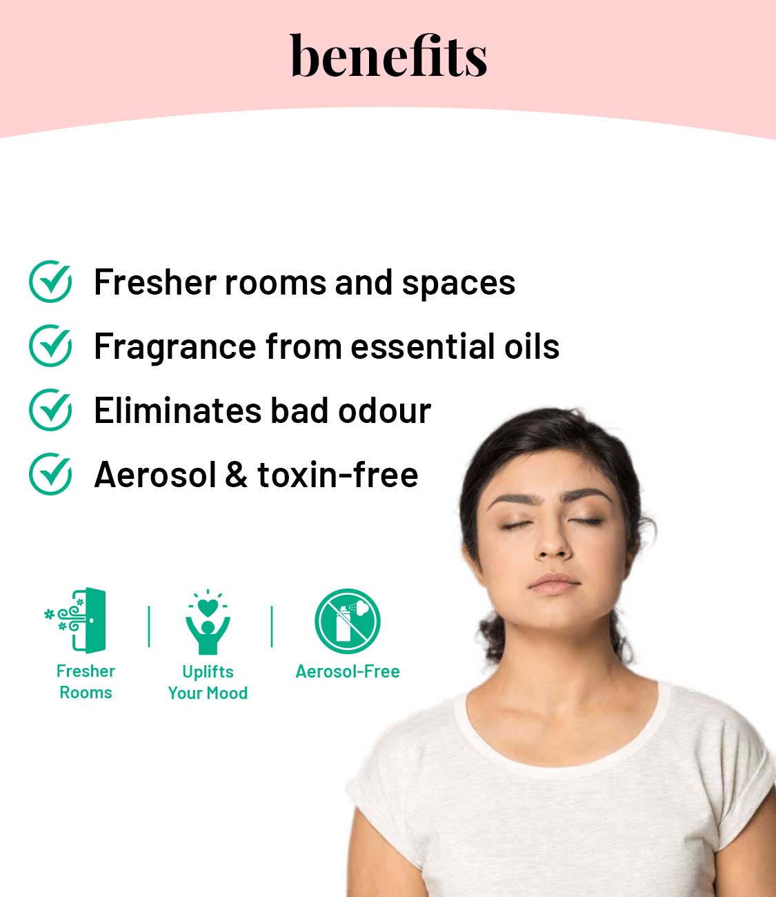 Born Good Plant-based Air Freshener (Indian Summer) Concentrate Kit (Makes 1 L)