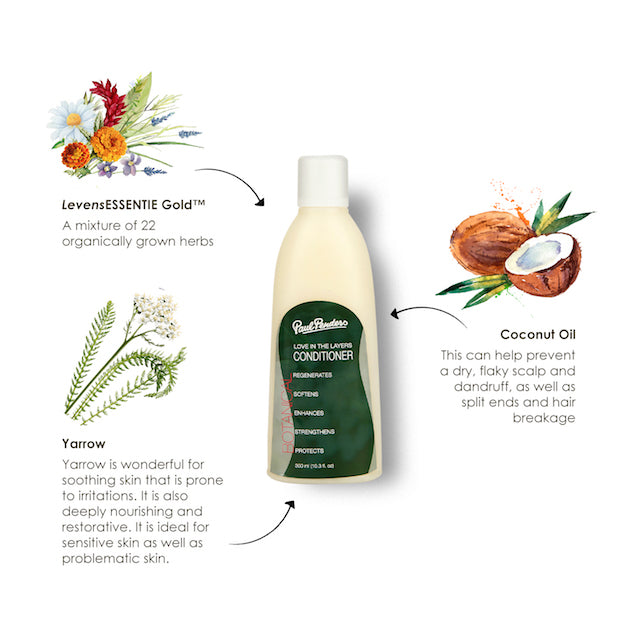 Paul Penders Love in the Layers Natural Conditioner For Soft, Shiny & Fuller Hair | Damaged Hair Repair & Treatment 300ml
