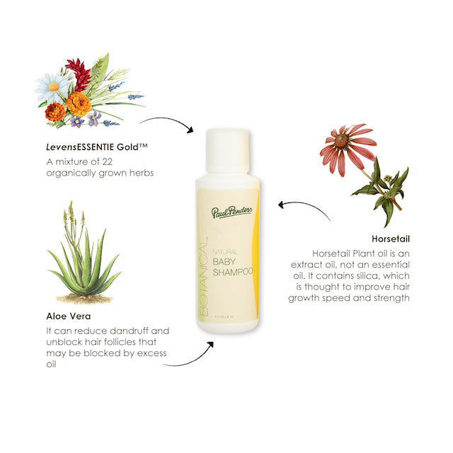 Paul Penders Natural Baby No Tears Shampoo 150ml