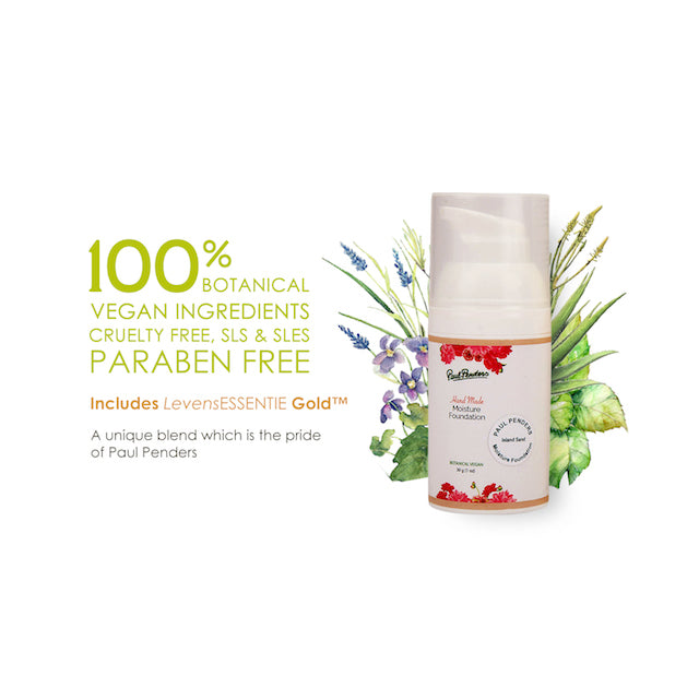 Paul Penders Hand Made Moisture Cream Foundation For A Natural Cover - Island Sand 30g