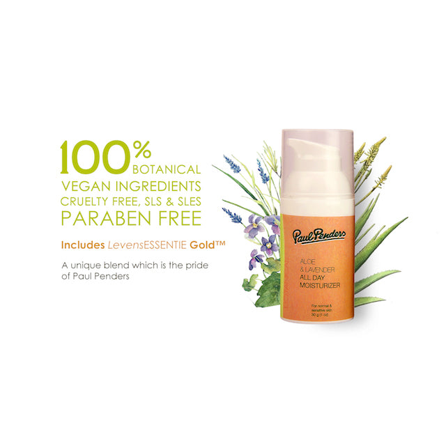 Paul Penders Aloe & Lavender All Day Face Moisturizer Cream For Dry & Sensitive Skin 30g