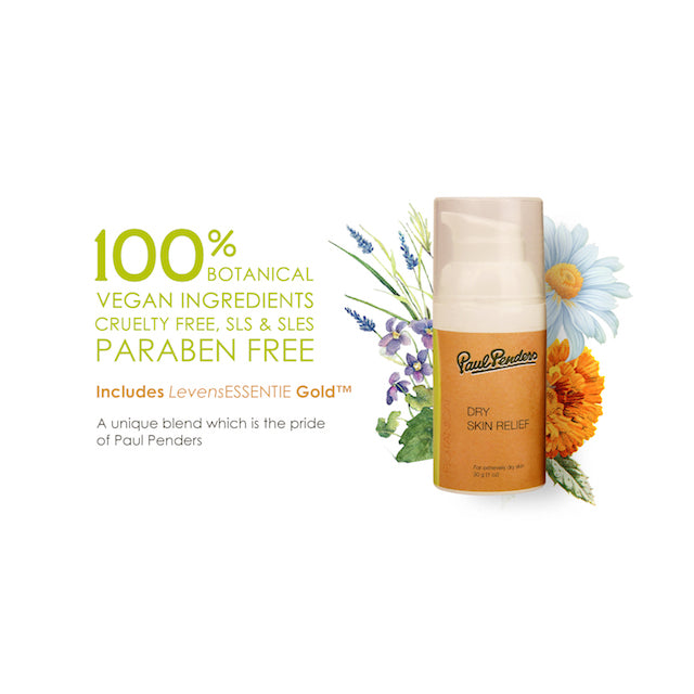 Paul Penders Dry Skin Relief Moisturizer For Dry Skin | Moisturizer For Extra Dry & Dehydrated Skin 30g