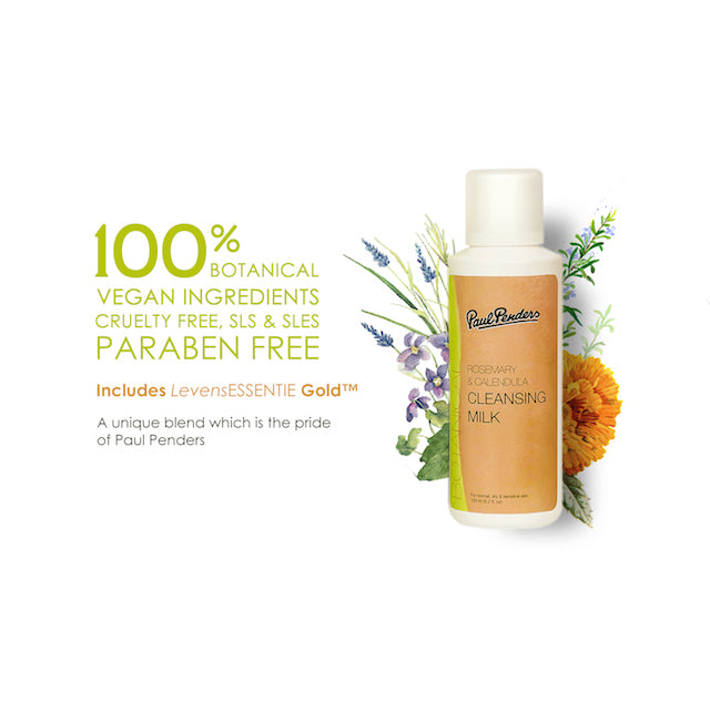 Paul Penders Rosemary & Calendula Cleansing Milk Cleanser For Deep Cleansing 150ml