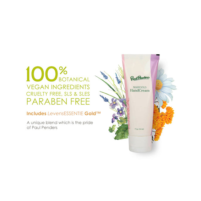 Paul Penders Marigold Moisturizing Handcream With Non-Greasy, Non-Sticky Formula for Soft Hands 75g