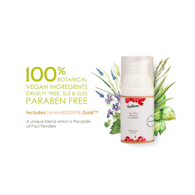 Paul Penders Hand Made Moisture Cream Foundation For A Natural Cover - Chocolate Brown 30g
