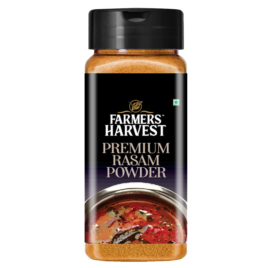 Farmers Harvest Multi Combo Pack of 4 - Rasam Powder - 100g, Sambar Powder - 100g, Idly Chilli Powder- 150g, Jeera Powder- 100g)