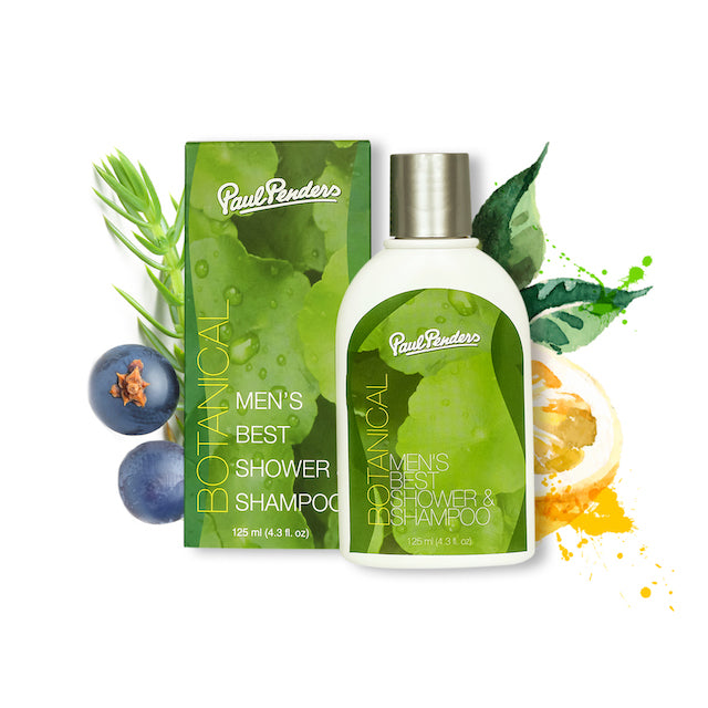 Paul Penders Botanical Men's Best Natural Shower & Shampoo 2 IN 1 | 125ml