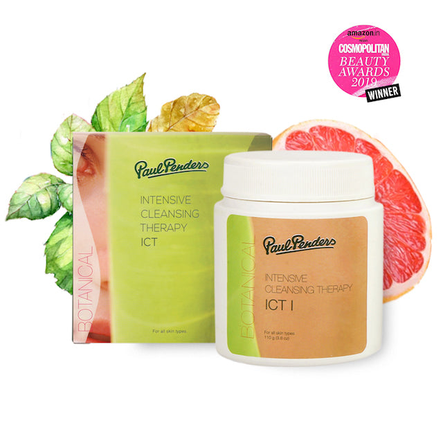 Paul Penders Intensive Cleansing Therapy (ICT) Facial Kit For Deep Cleanse & Glowing Skin | Whitening Effect 110g + 150ml