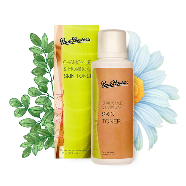 Paul Penders Chamomile & Moringa Skin Toner & Cleanser For Restoring Skin's Natural Balance 150ml