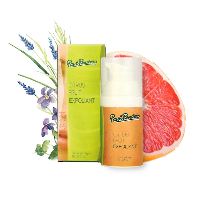 Paul Penders Citrus Fruit Exfoliant | AHA Face Scrub For Unclogging Pores To Reveal Smooth & Healthy Skin | Whitening Effect 30ml