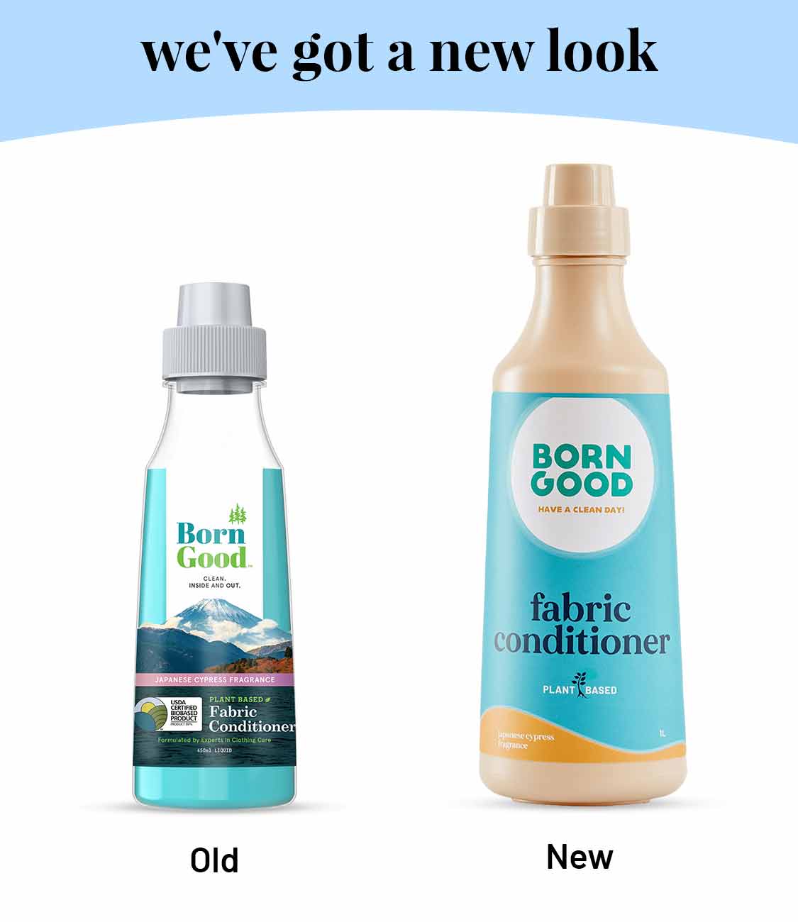 Born Good Plant-based Fabric Conditioner - 1 L Bottle