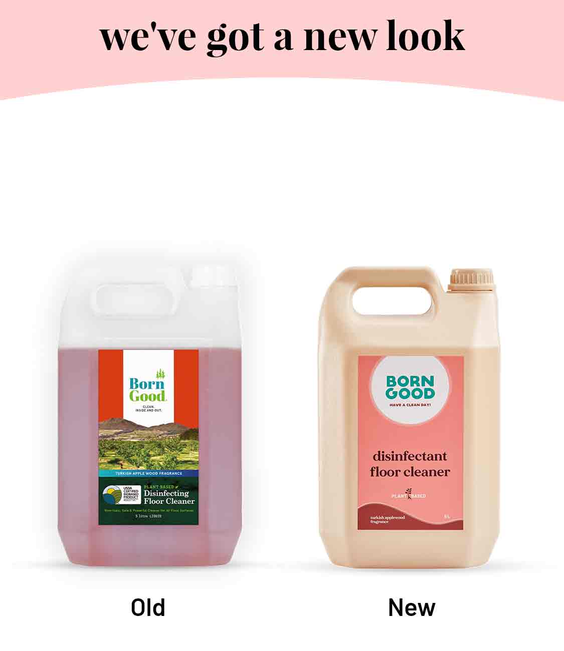 Born Good Plant-based Disinfectant Floor Cleaner - 5 L Can