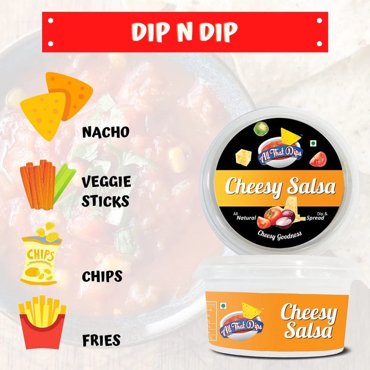 All That Dips - Cheesy Salsa