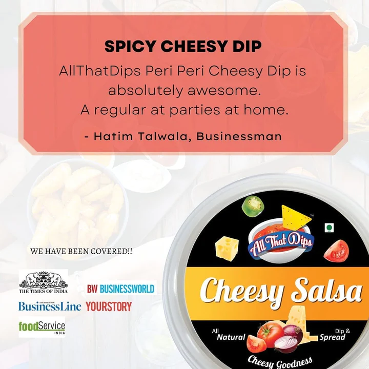 All That Dips - Cheesy Salsa