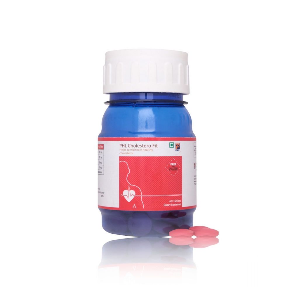 PHL Cholestro Fit Tablets (Pack Of 60 Tablets)