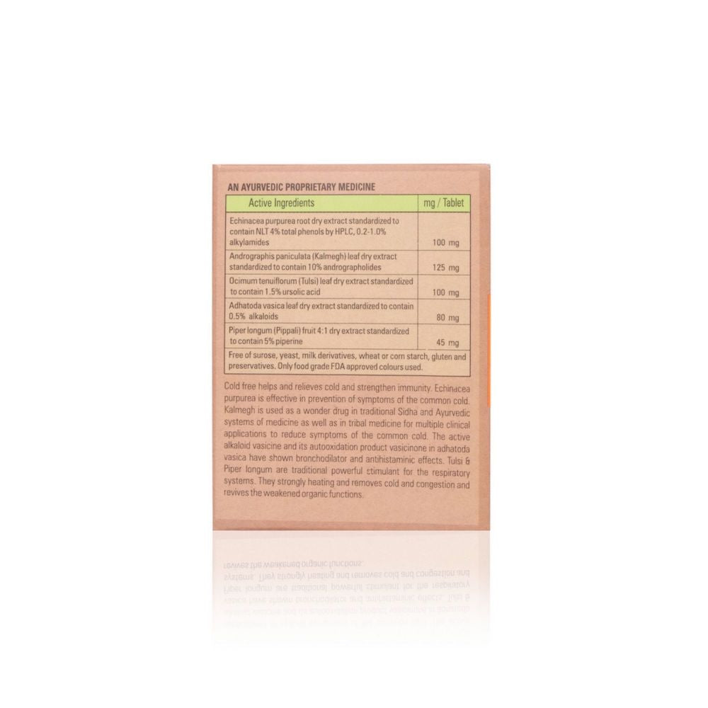 PHL Cold Free Tablets (Pack of 30 Tablets)