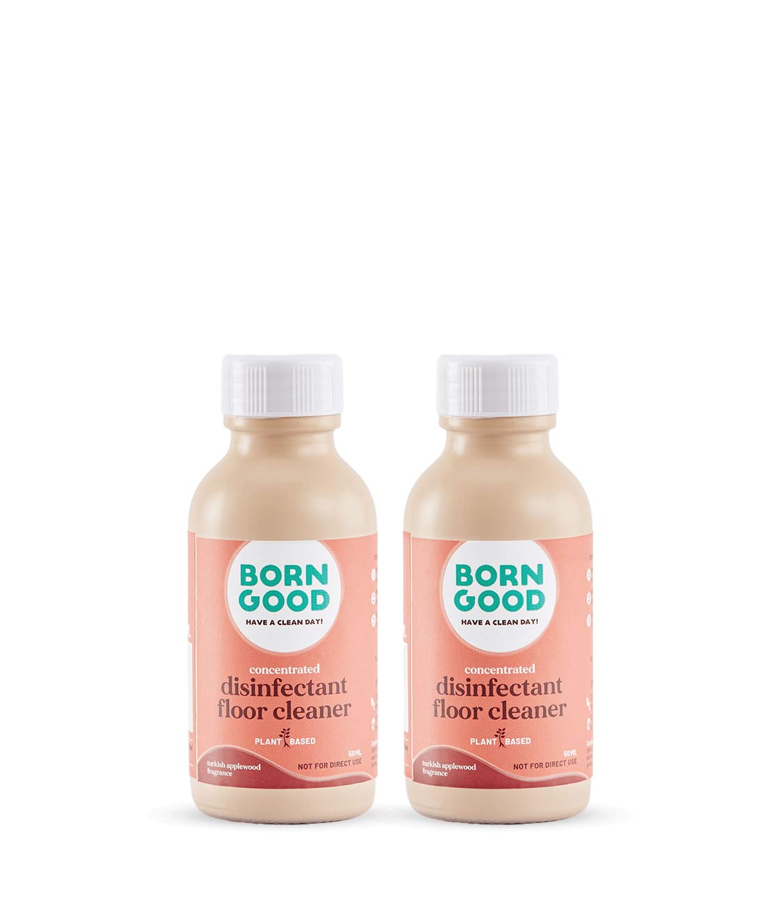 Born Good Plant-based Concentrated Floor Cleaner 50ml x 2 (Makes 1 L)