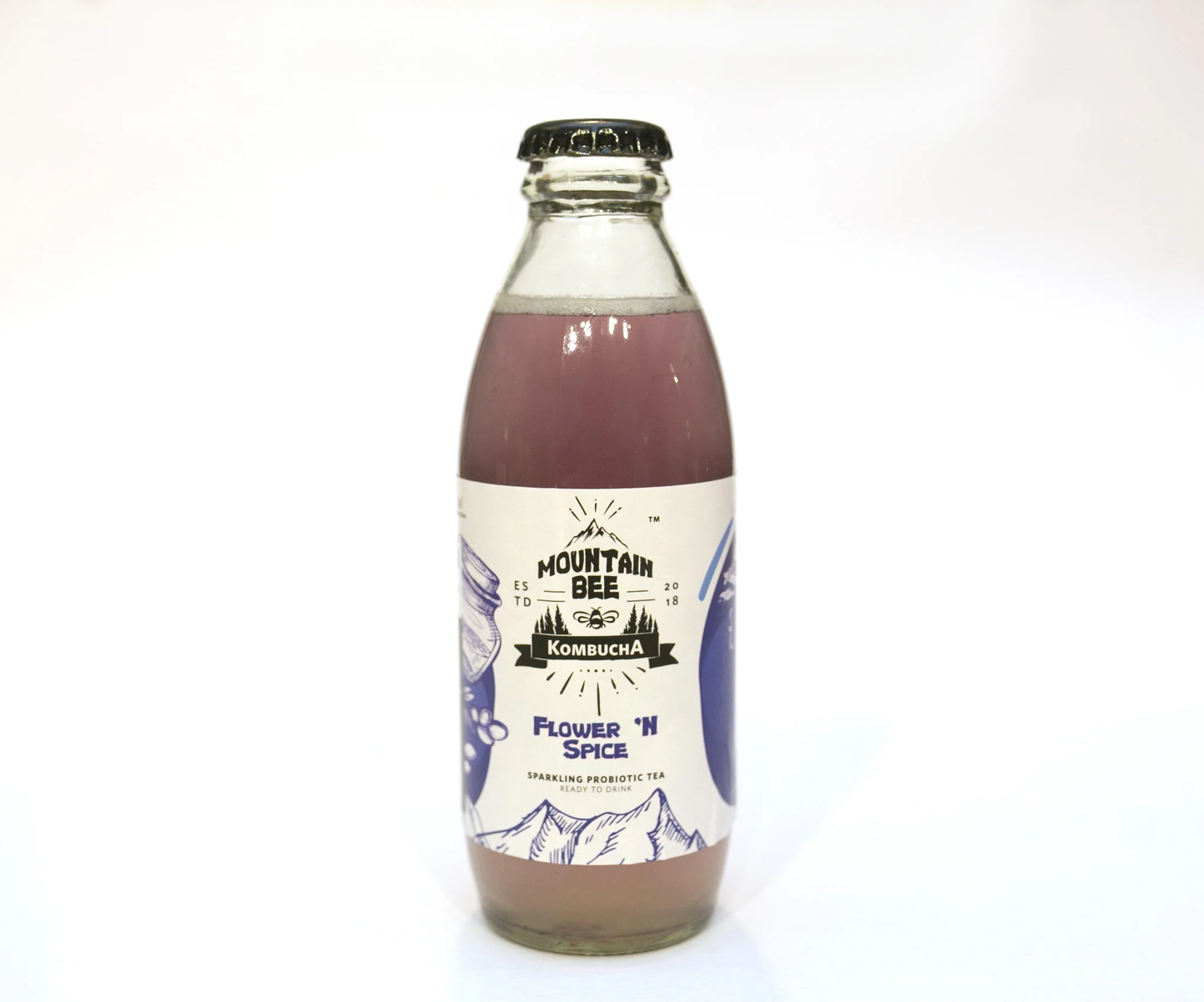 Mountain Bee Kombucha - Flower 'N Spice (Pack of 6)