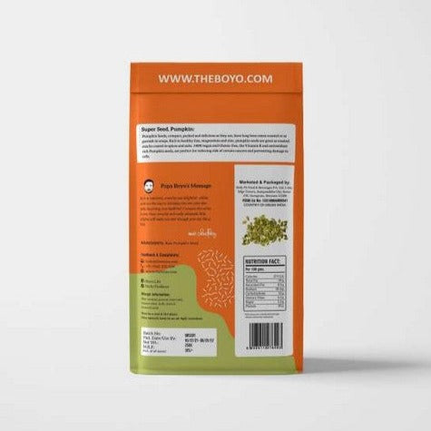THE BOYO Raw Pumpkin Seed 500g for Weight Loss & Healthy Skin - 100% Gluten Free