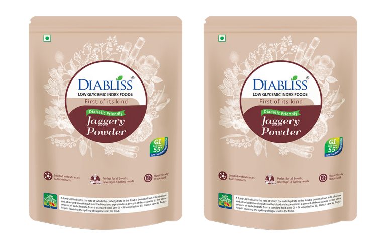 DiaBliss Diabetic Friendly Low Glycemic Index Jaggery Powder