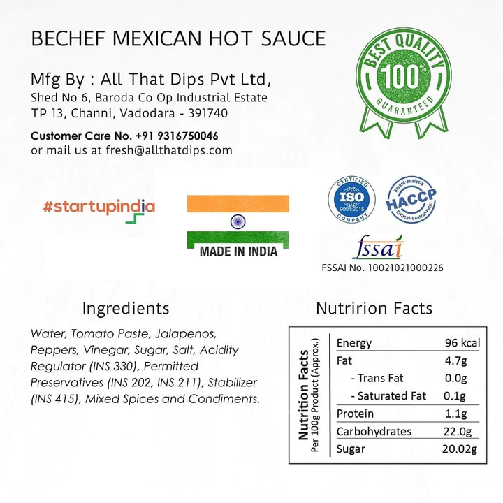 All That Dips - Mexican Hot Sauce