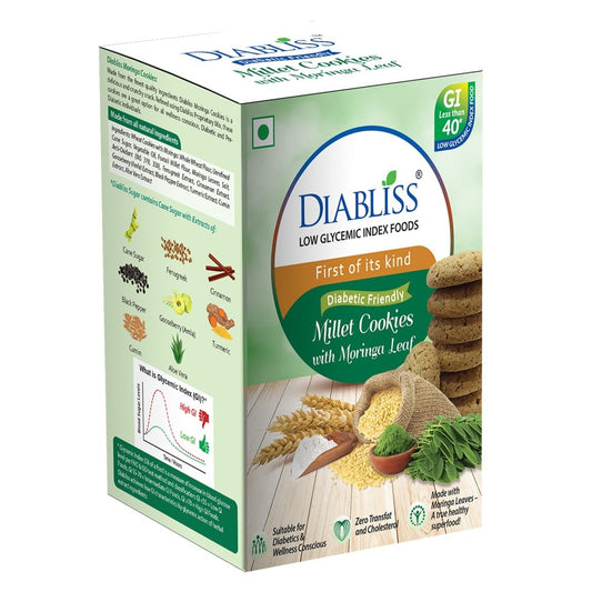 Diabliss - Millet Cookies With Moringa Leaf