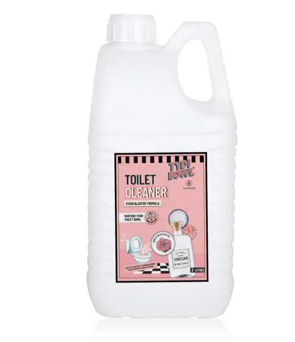 TYDI BOWL Toilet Cleaner Liquid, Hard Water Stain Remover with Vinegar Powered, Non-Toxic, Child Safe & Pet Safe, The Clean Scent