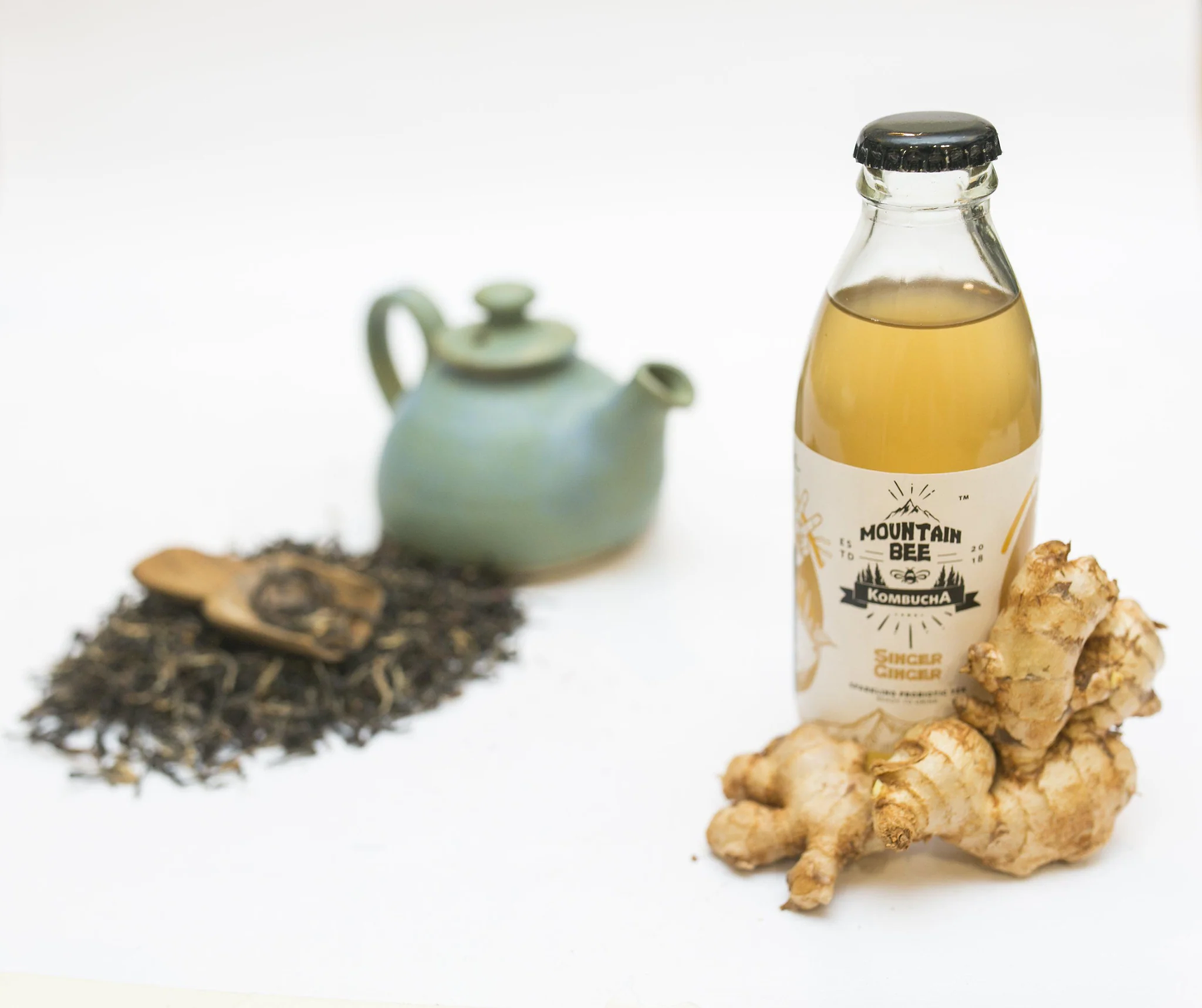 Mountain Bee Kombucha - Singer Ginger (Pack of 6)