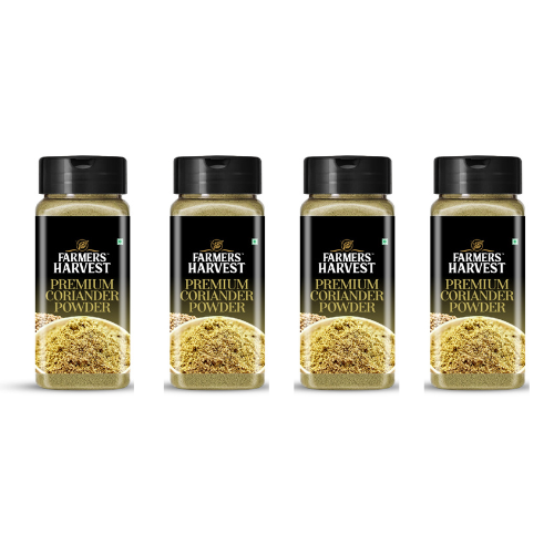 Farmers Harvest Premium Kitchen King Masala Powder, Sambar Powder, Coriander Powder and Turmeric Powder