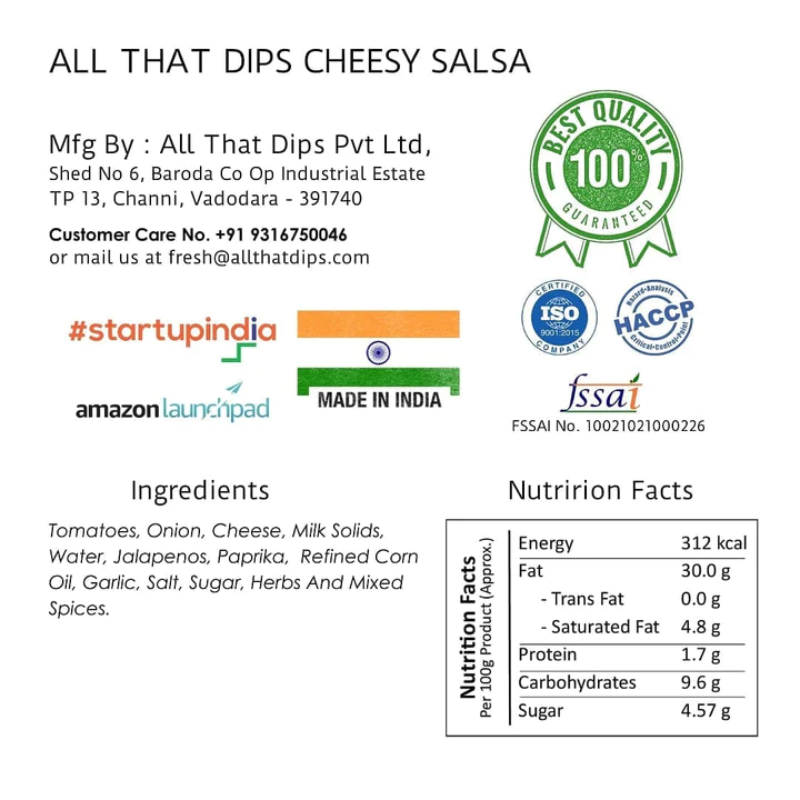 All That Dips - Cheesy Salsa